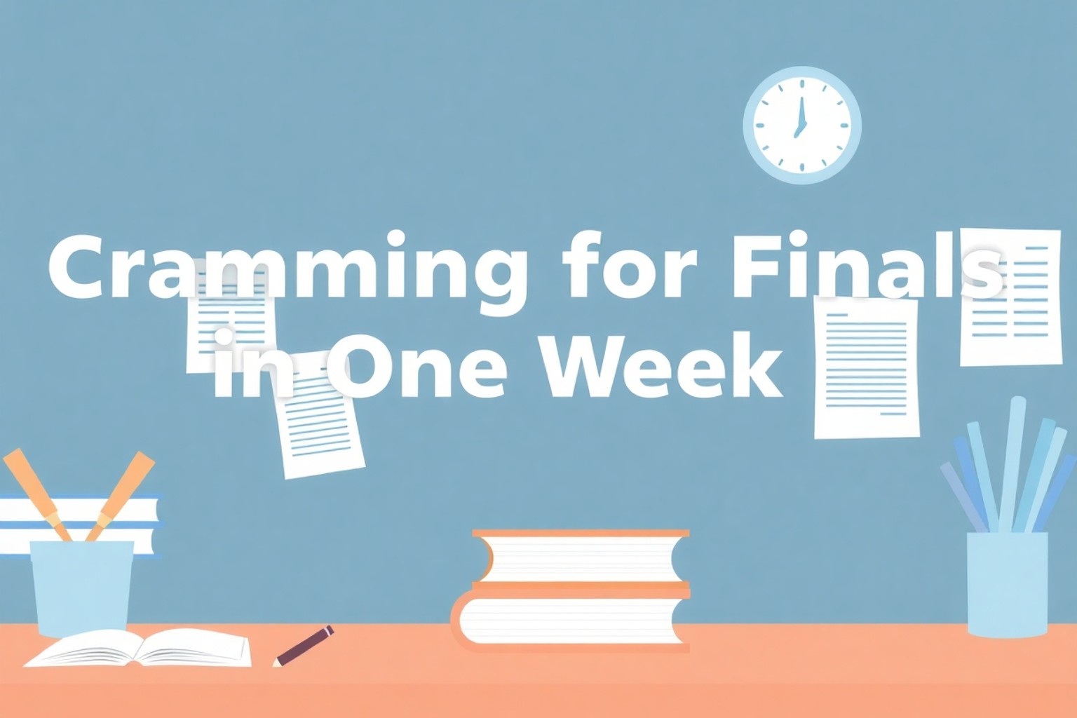 Cramming for Finals in One Week? 5 Proven Study Tips to Save Your Grades