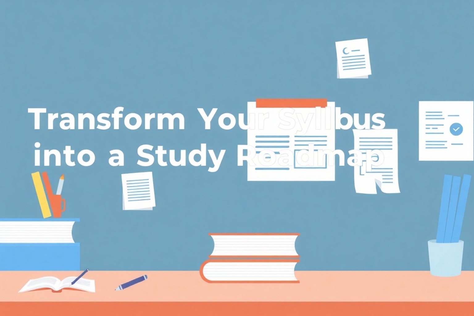 Transform Your Syllabus into a Study Roadmap in No Time