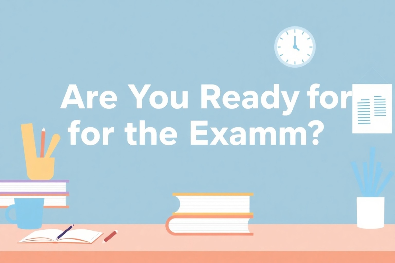 Are You Ready for the Exam: 5 Signs and 3 Actionable Steps