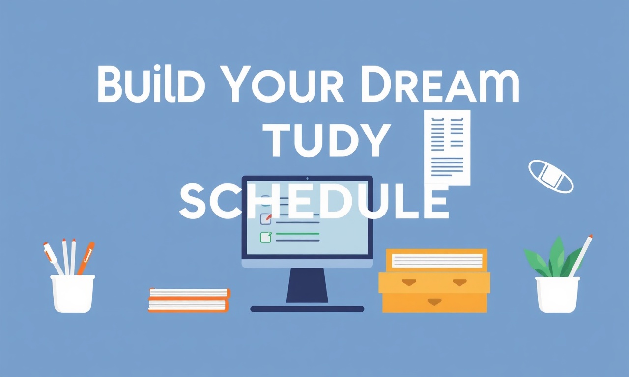 Build Your Dream Study Schedule: A Step-by-Step Guide